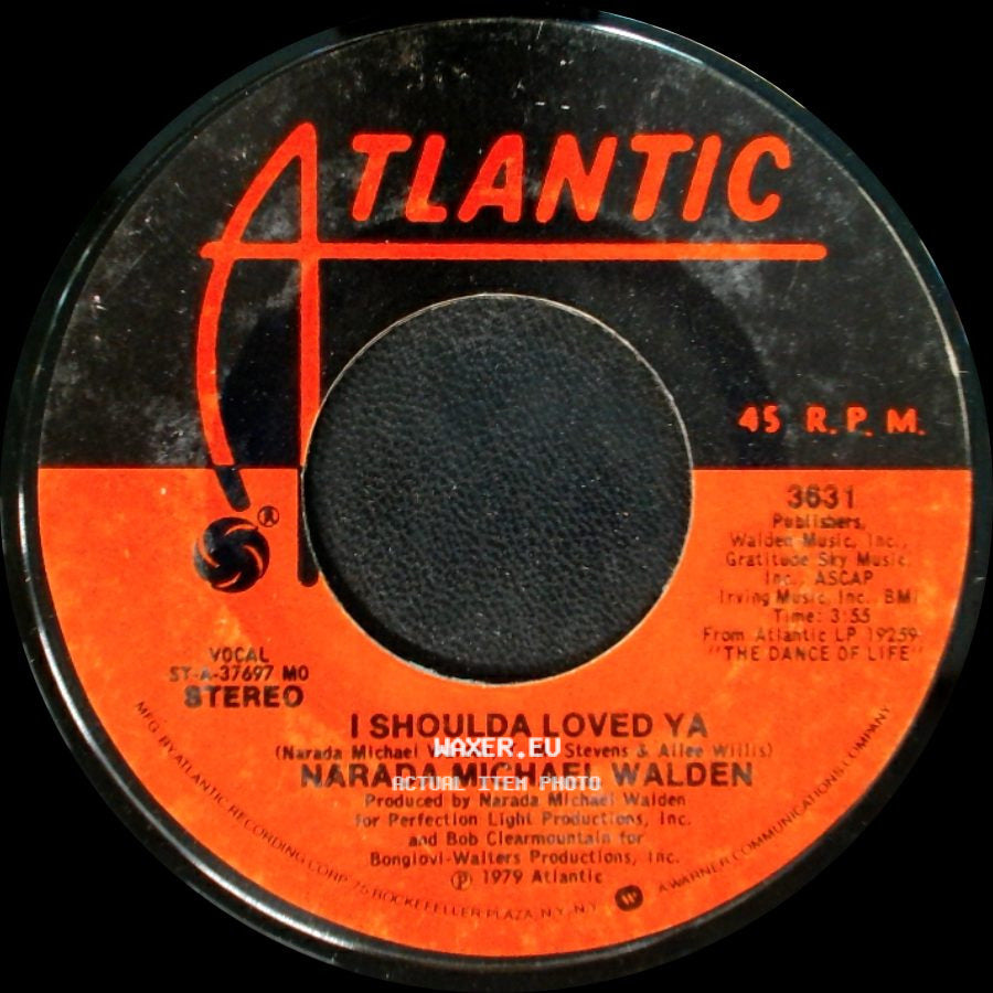 Narada Michael Walden - Carry On / I Shoulda Loved Ya side B