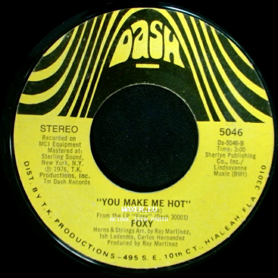 Foxy - You Make Me Hot / Get Off side A