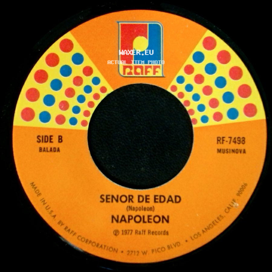 Napoleon - Hombre / Senor De Edad side B