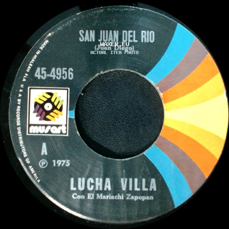 Lucha Villa - Como Araña Pisada / San Juan Del Rio side B