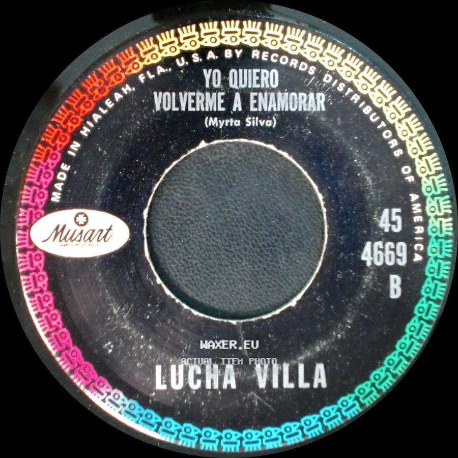 Lucha Villa - Yo Quiero Volverme A Enamorar / El Mariachi De Mi Tierra side A