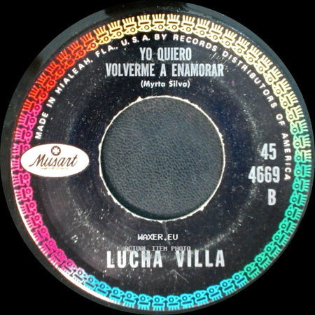 Lucha Villa - Yo Quiero Volverme A Enamorar / El Mariachi De Mi Tierra side A
