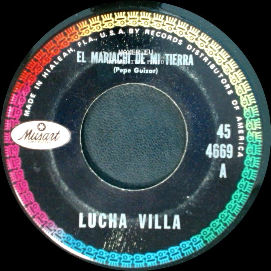 Lucha Villa - Yo Quiero Volverme A Enamorar / El Mariachi De Mi Tierra side B