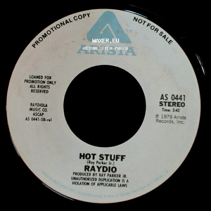 Raydio - Hot Stuff / More Than One Way To Love A Woman side A