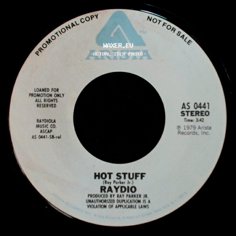 Raydio - Hot Stuff / More Than One Way To Love A Woman side A