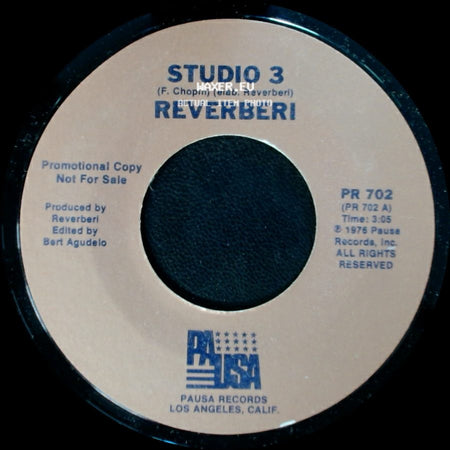 Studio 3 / Reverberi - Reverberi / Carnaval 2 side A