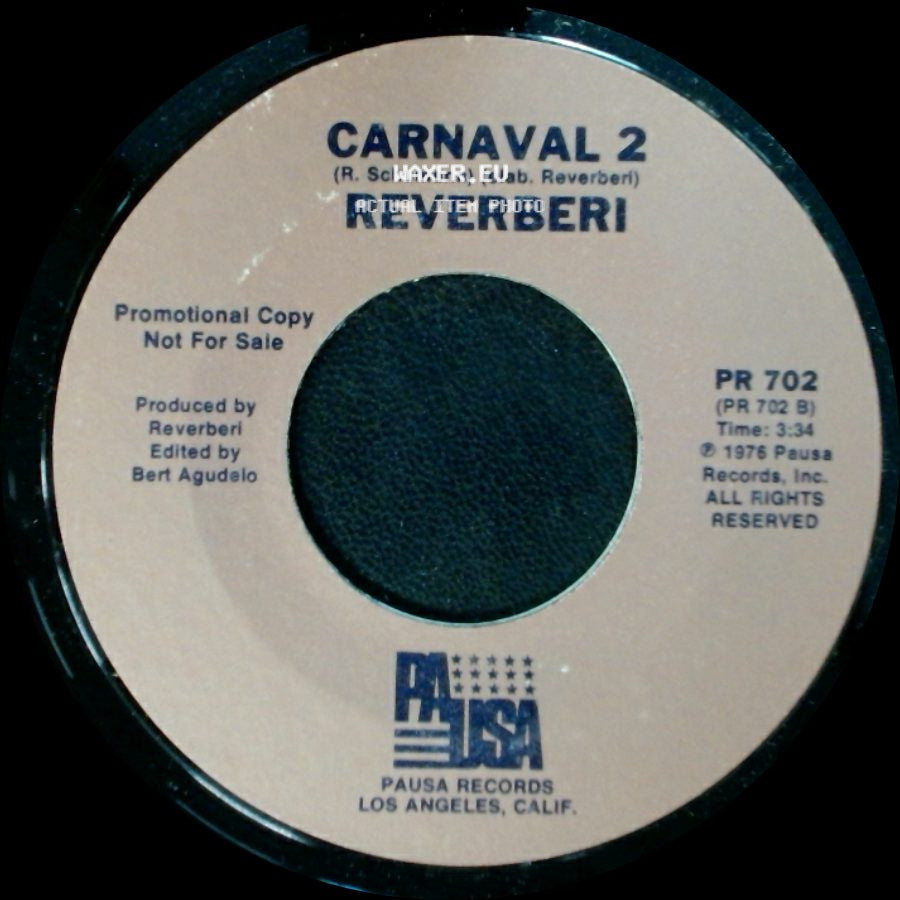 Studio 3 / Reverberi - Reverberi / Carnaval 2 side B