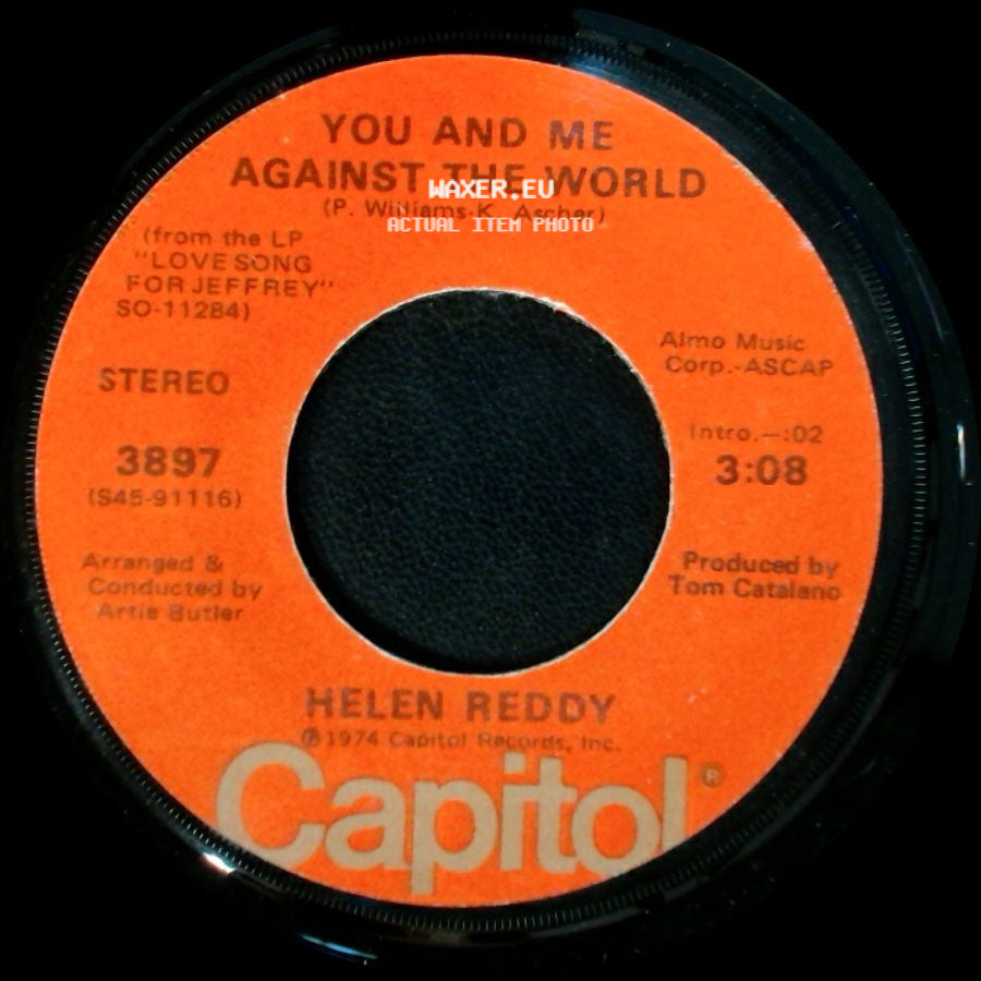 Helen Reddy - Love Song For Jeffrey / You And Me Against The World side B