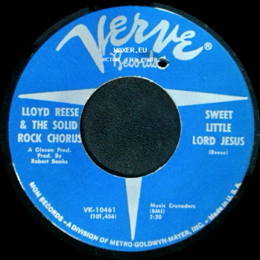 Lloyd Reese & The Solid Rock Chorus - Nino Chiquito / Sweet Little Lord Jesus side B
