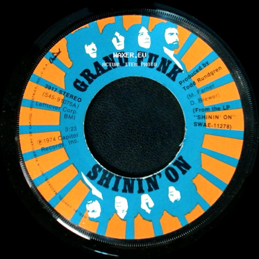 Grand Funk / Grand Funk Railroad - Shinin' On / Shinin On side A