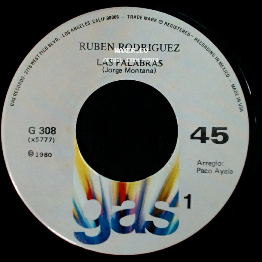 Ruben Rodriguez - Padre Arrepentido / Las Palabras (Jorge Montana) side B