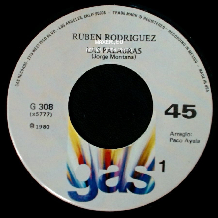 Ruben Rodriguez - Las Palabras / Padre Arrepentido (Jorge Montana) side A
