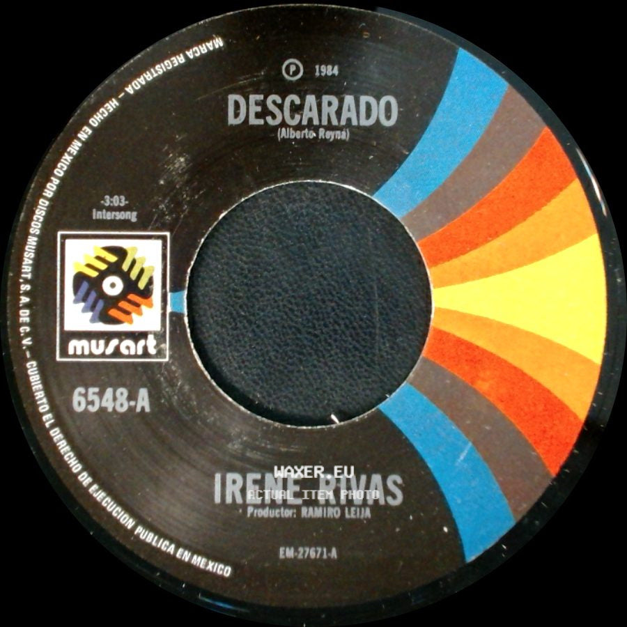 Irene Rivas - Descarado / Pobre Palomo side A