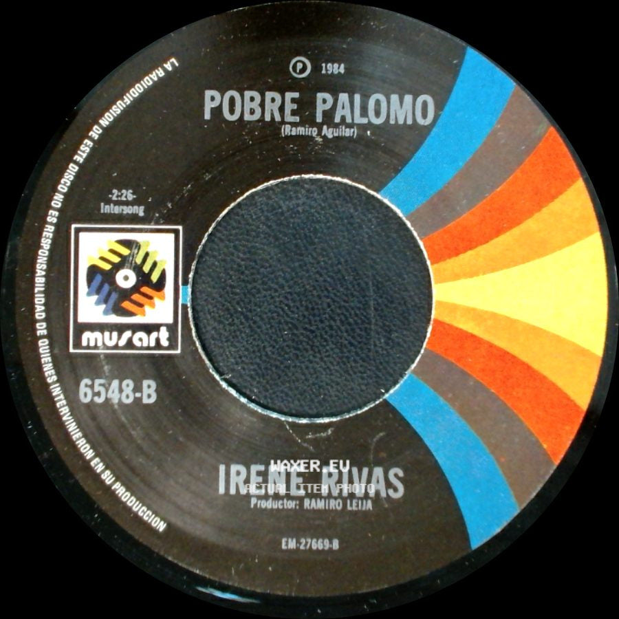 Irene Rivas - Descarado / Pobre Palomo side B