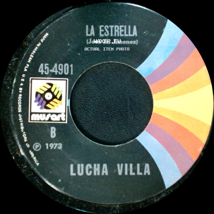 Lucha Villa - Si No Te Quisiera / La Estrella side B