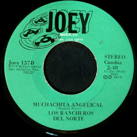 Los Rancheros Del Norte - Cumbia En La Arena / Muchachita Angelical side B
