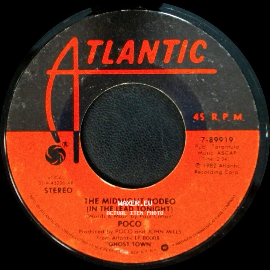 Poco - The Midnight Rodeo (In The Lead Tonight) / Shoot For The Moon side A
