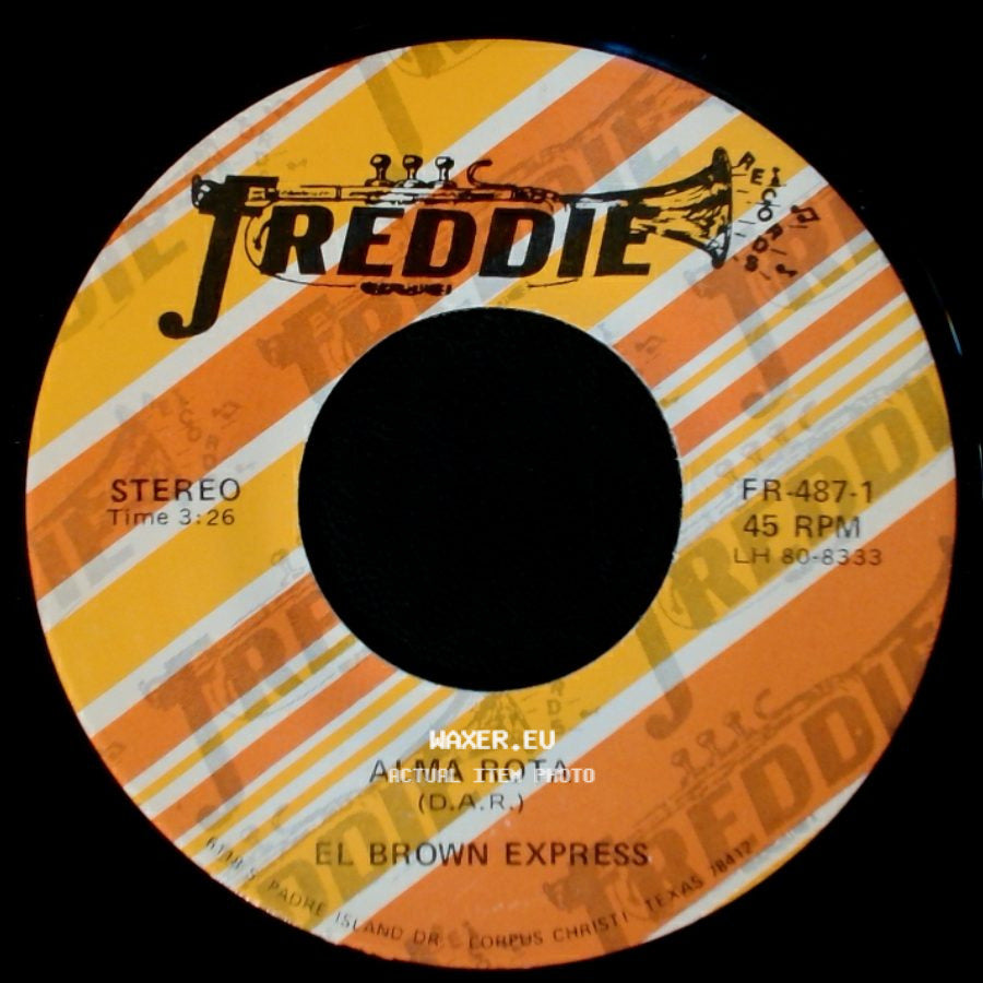 El Brown Express - No Te Puedo Olvidar / Alma Rota (D.A.R.) side B