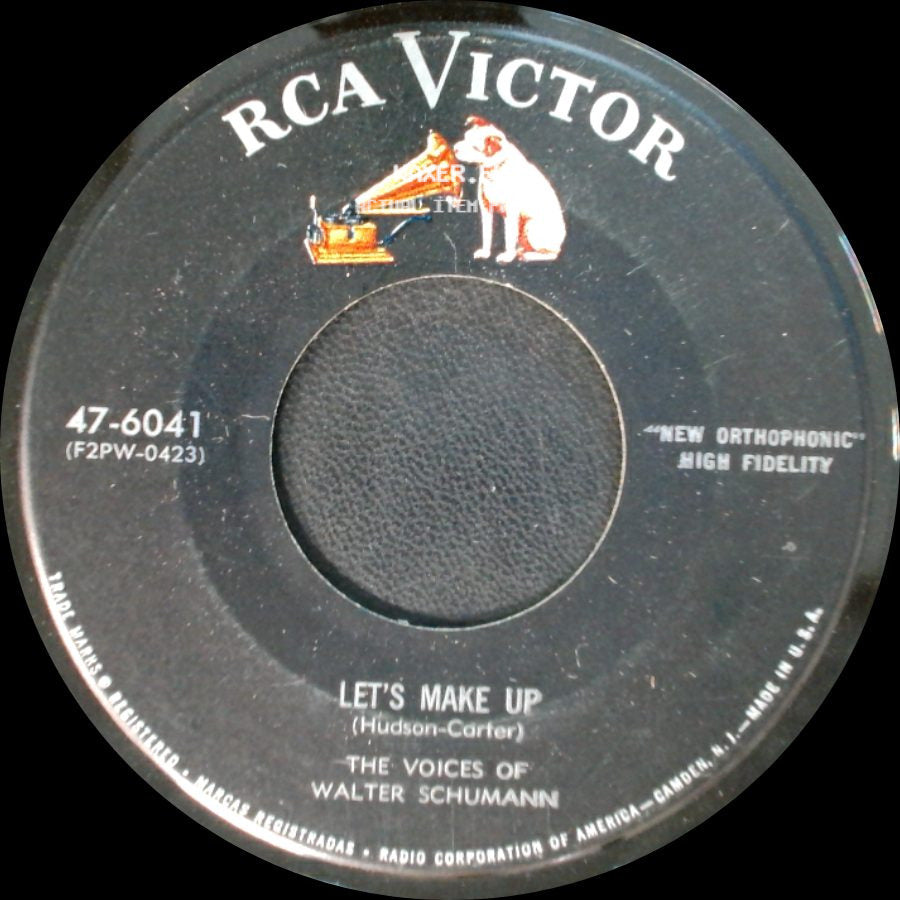 The Voices Of Walter Schumann - Let's Make Up / The Ballad Of Davy Crockett side A