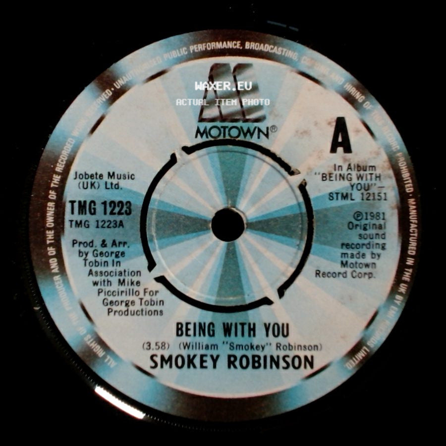 Smokey Robinson - Being With You / What's In Your Life For Me side A