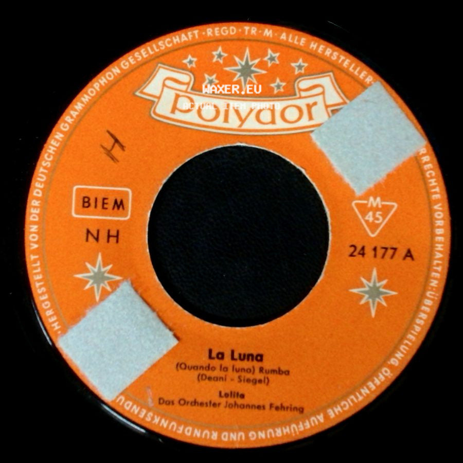 Lolita - La Luna / Seemann... (Deine Heimat Ist Das Meer) side A