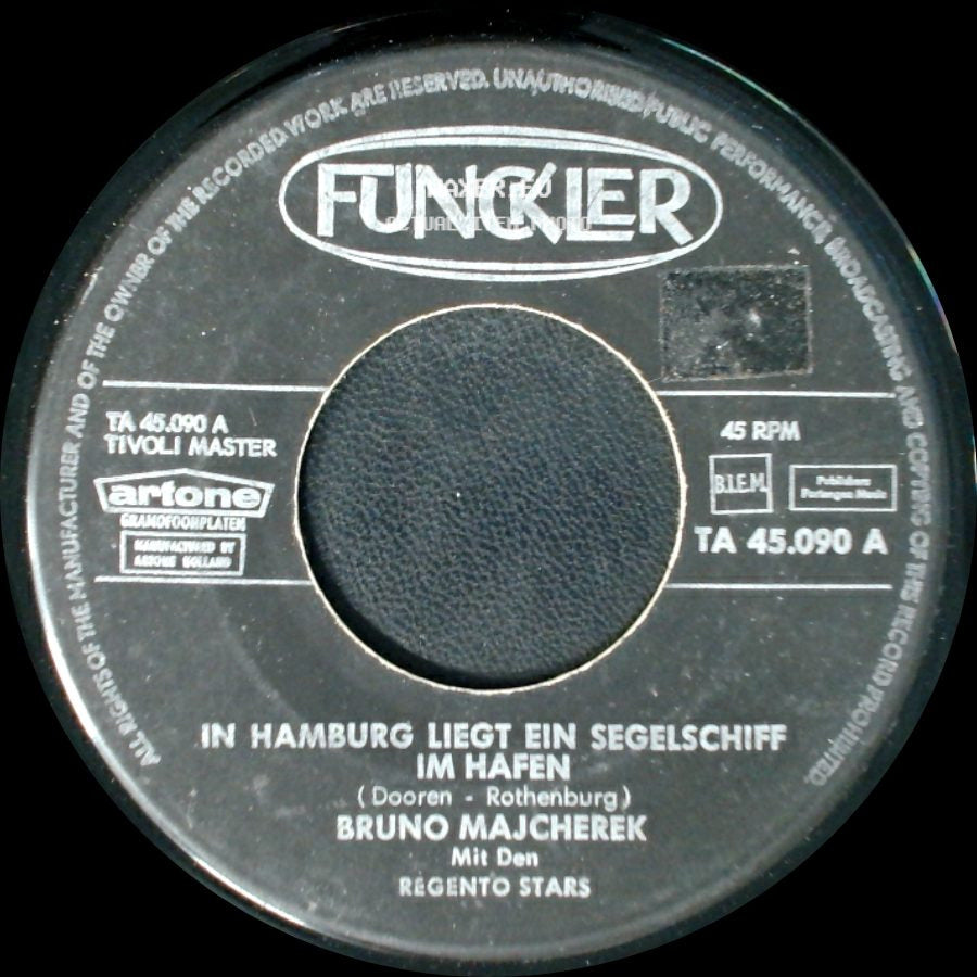 Bruno Majcherek - Die Ganze Welt Dreht Sich Um Liebe / In Hamburg Liegt Ein Segelschiff Im Hafen side B