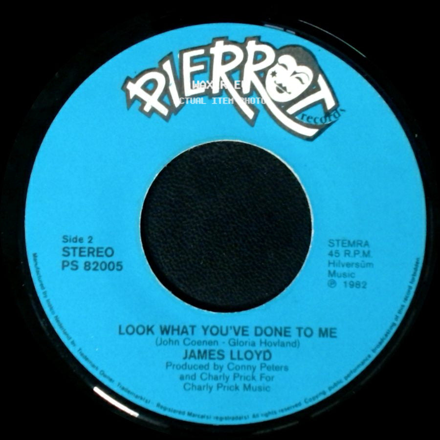 James Lloyd - Keep On Smiling / Look What You've Done To Me side B
