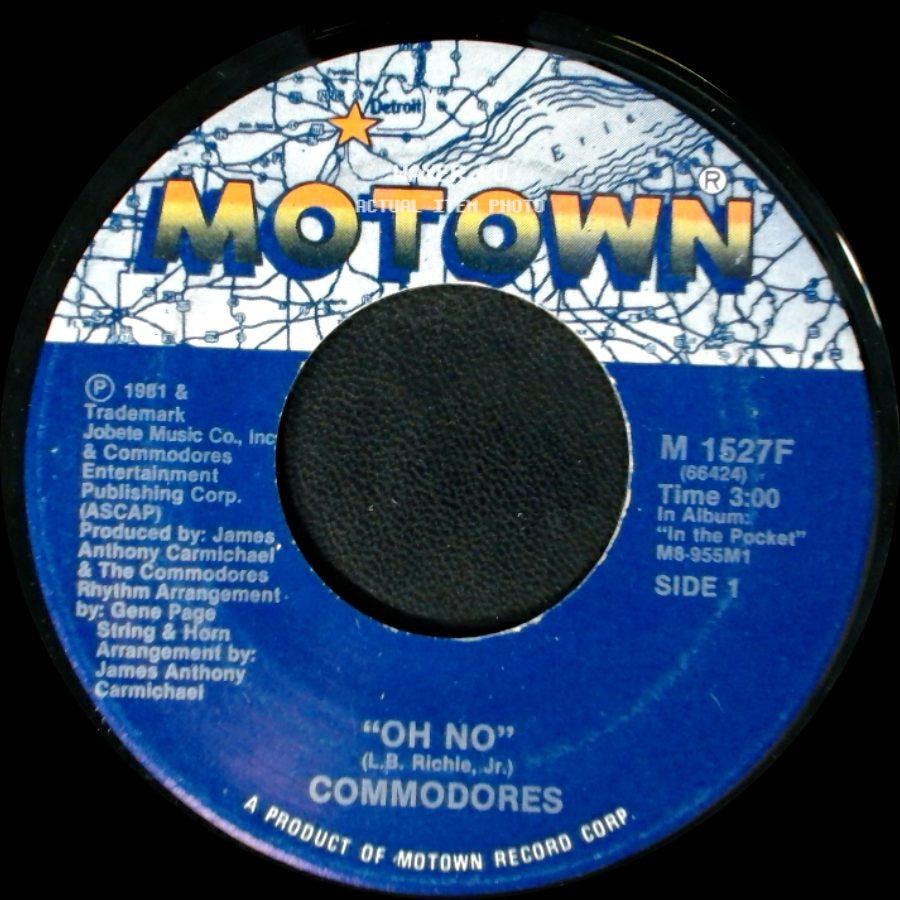 Commodores - Oh No / Lovin' You side A