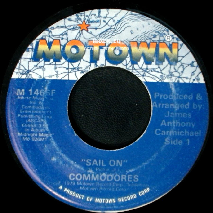 Commodores - Sail On / Thumpin' Music side A