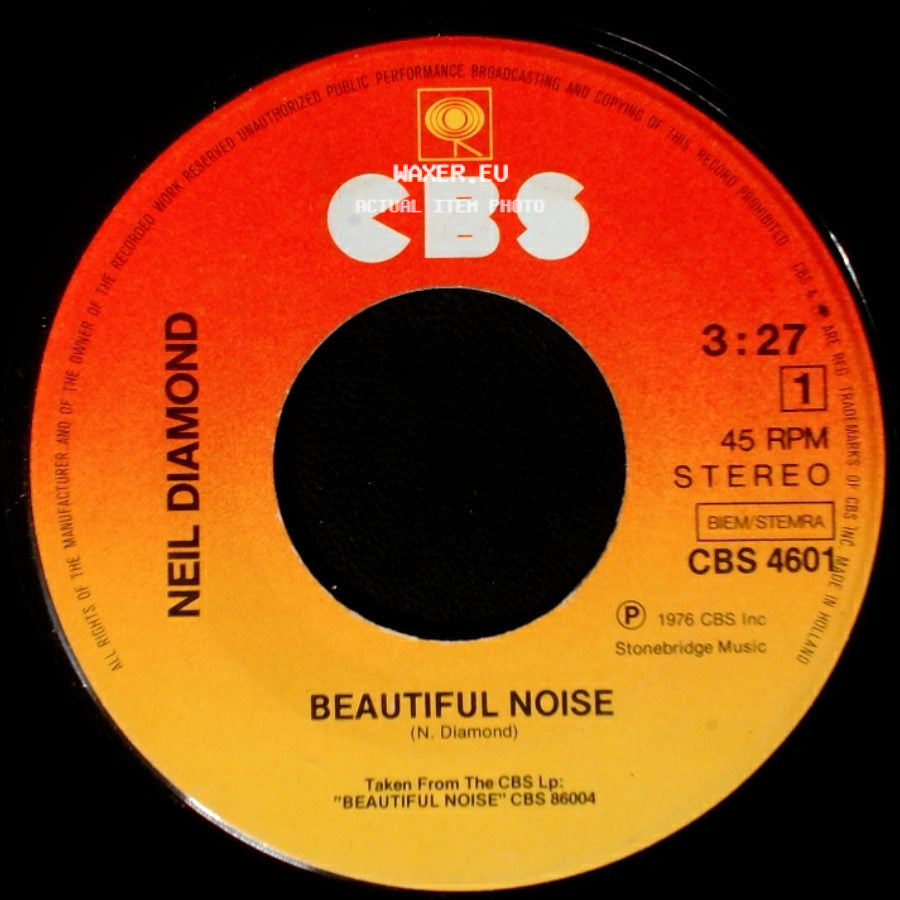 Neil Diamond - Home Is A Wounded Heart / Beautiful Noise side B