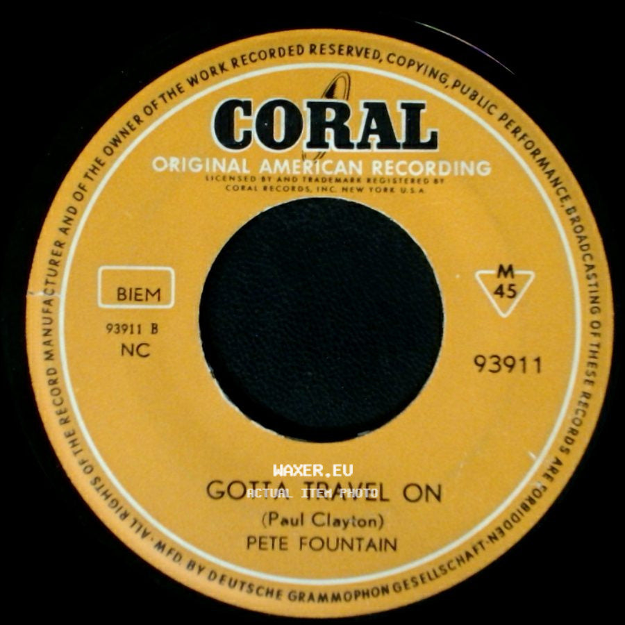 Pete Fountain - Gotta Travel On / Mae side A