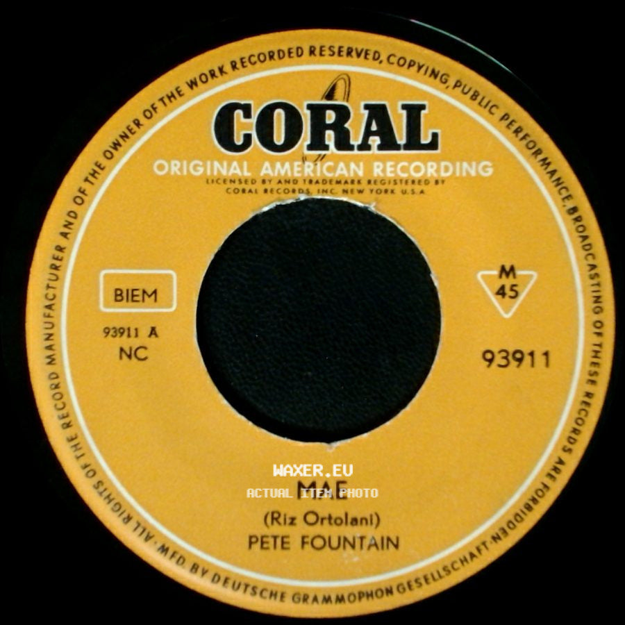 Pete Fountain - Gotta Travel On / Mae side B