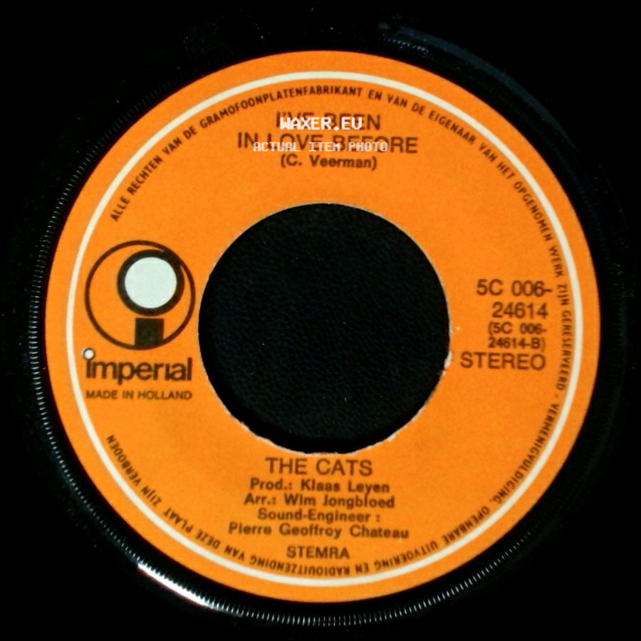 The Cats - I've Been In Love Before (C. Veerman) / Let's Dance side A