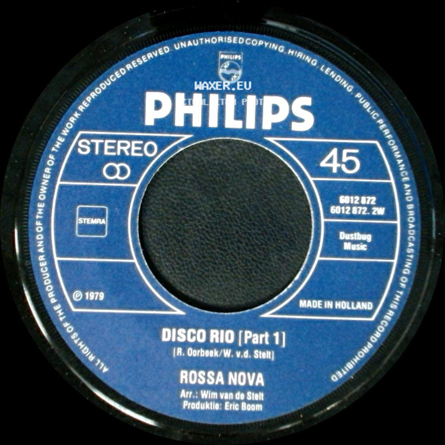 Rossa Nova - Disco Rio [Part 1] / Kokosnoot, Frikandel [Amsterdao Ten Coracao] side A
