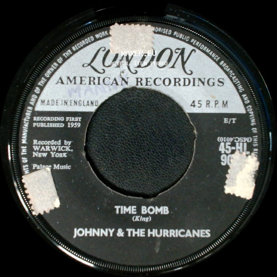 Johnny & The Hurricanes - Time Bomb / Reveille Rock side A