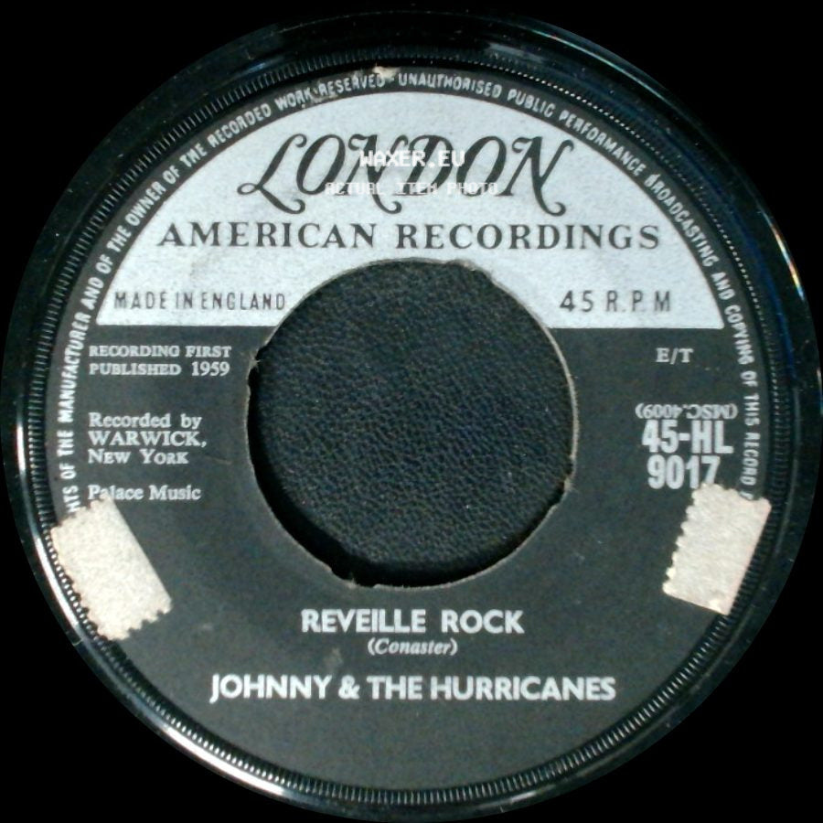 Johnny & The Hurricanes - Time Bomb / Reveille Rock side B