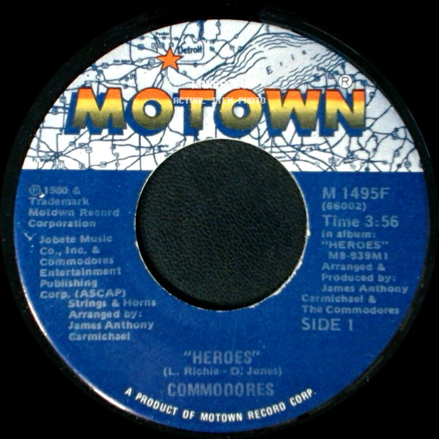 Commodores - Heroes / Funky Situation side A