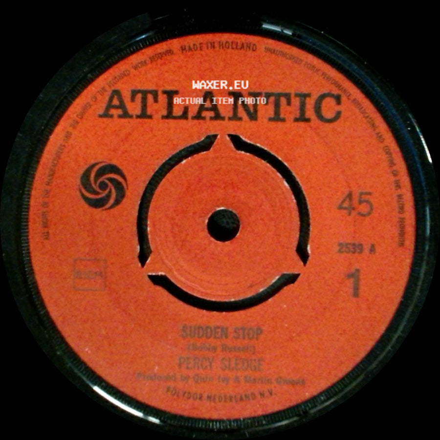 Percy Sledge / Sam & Dave - Sudden Stop / Still Is The Night side A
