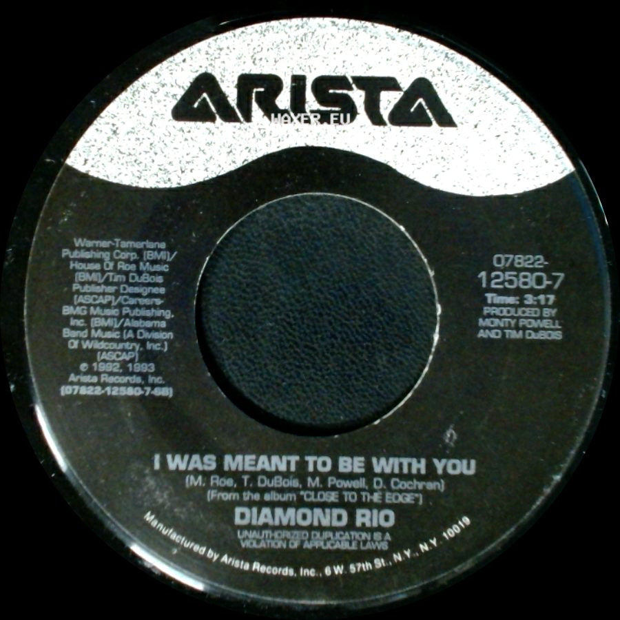 Diamond Rio - I Was Meant To Be With You / This Romeo Ain't Got Julie Yet side A