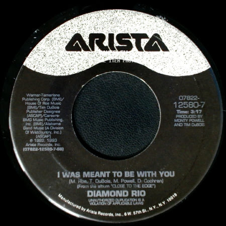 Diamond Rio - This Romeo Aint Got Julie Yet / I Was Meant To Be With You side B