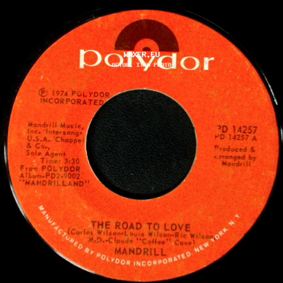Mandrill - The Road To Love / Armadillo side A