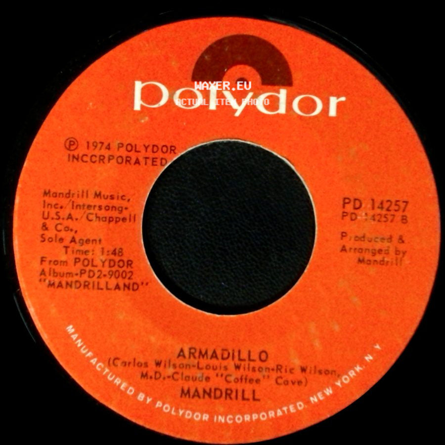 Mandrill - The Road To Love / Armadillo side B