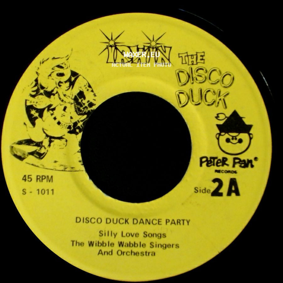 The Wibble Wabble Singers And Orchestra - Disco Duck Dance Party / Disco Duck Dance Party side B