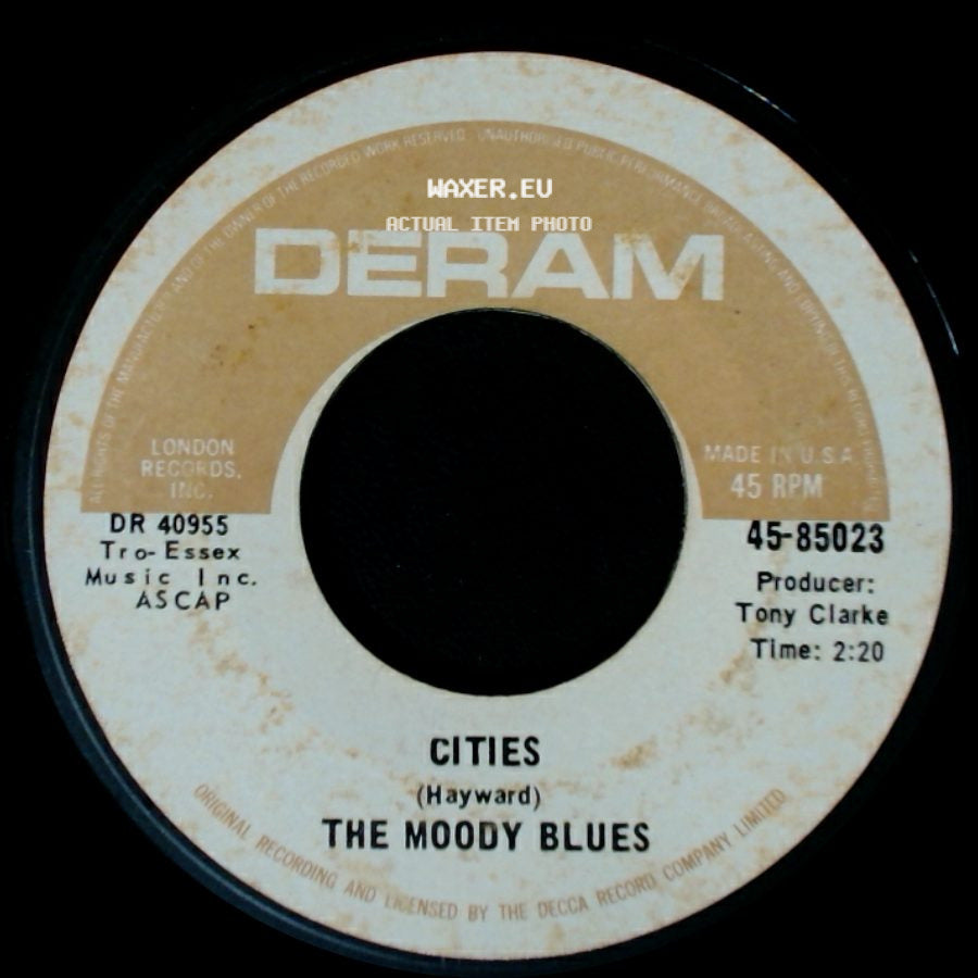 The Moody Blues - Cities / Nights In White Satin side A
