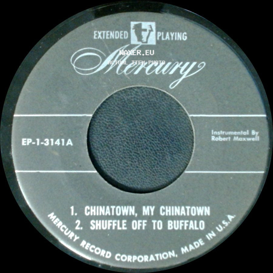 Unknown Artist - Chinatown, My Chinatown / Shuffle Off To Buffalo / Unknown Title B side A