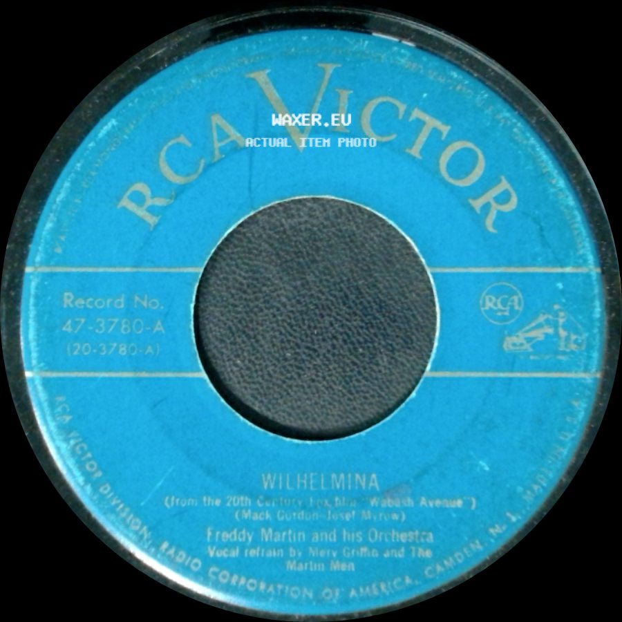 Freddy Martin And His Orchestra - Santa Catalina (Isle Of Romance) / Wilhelmina side B