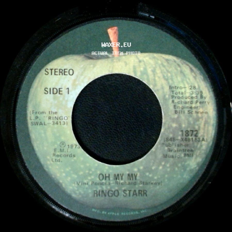 Ringo Starr - Oh My My / Step Lightly side A