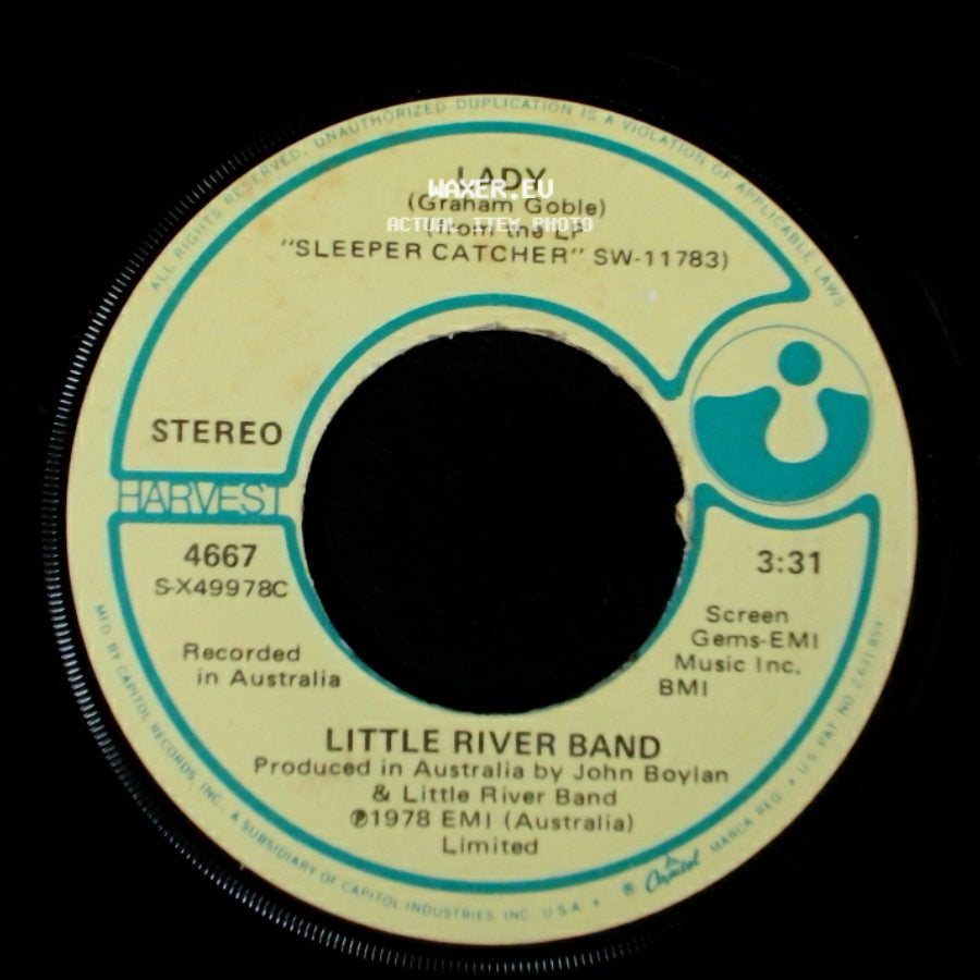 Little River Band - Lady / Take Me Home side A