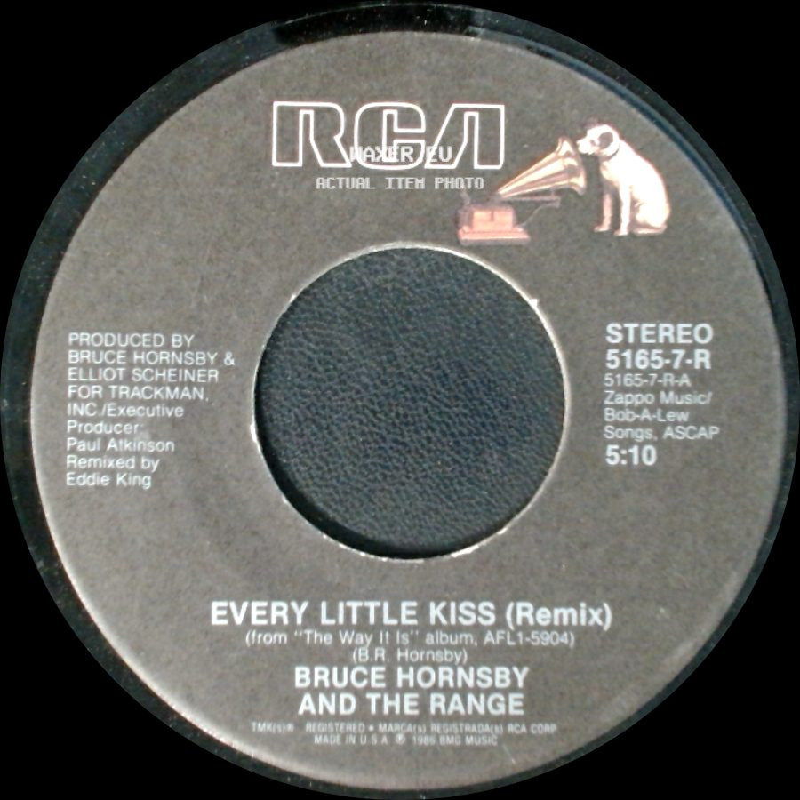 Bruce Hornsby And The Range - Mandolin Rain (Live) / Every Little Kiss (Remix) side B
