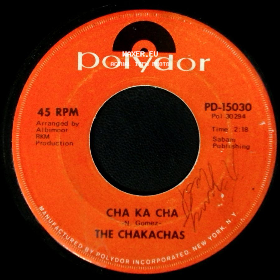 The Chakachas - Jungle Fever / Cha Ka Cha side B